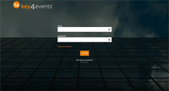 Desktop Screenshot of portal.key4events.com